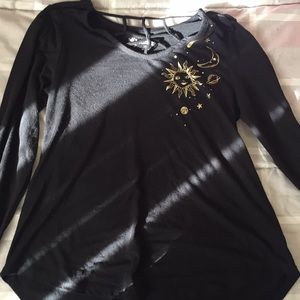 Mudd long sleeve cut shirt